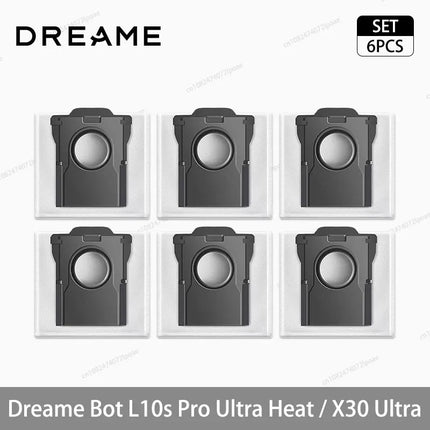 Dreame L10s Pro Ultra Heat / X30 Ultra Robot Vacuum Cleaner Accessories Main Side Brush Mop Cloth Hepa Filter Dust Bag Spare