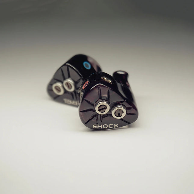 TANSIO MIRAI TSMR SHOCK 2DD + 4BA +2 Bone Conduction Driver Hybrid HiFi Audiophile IEM In-ear Earphone with Tuning Knobs