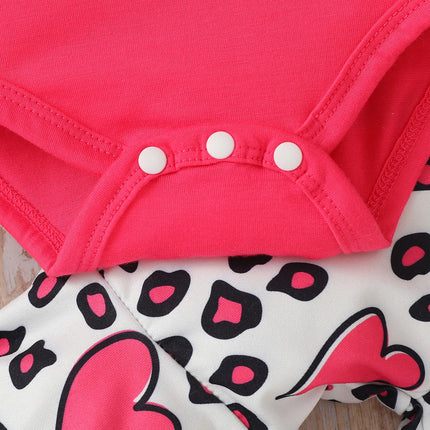 Baby's 2pcs Long Sleeve Printing Letter Casual Summer Outfit Girl's Clothes For Daily