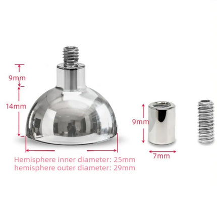 Stainless Steel Penis Plug for Chastity Cage Penis Abstinence Detachable Urethra Dilator Catheter Negative Cb Lock Sissy Sex Toy