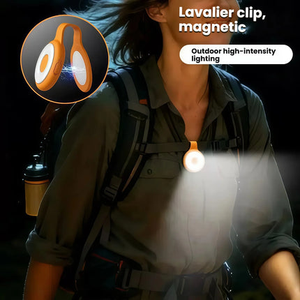 Multi-function magnetic suction flashlight, outdoor high brightness mini keychain rechargeable torch, work LED lighting fill lig