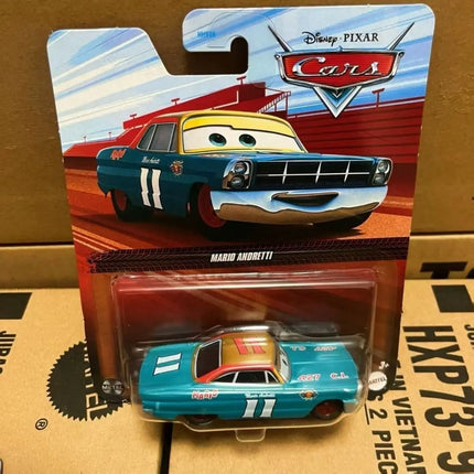 New Disney Pixar Cars Rusteze Lightning Mcqueen Metal Sheriff Scale Die-Cast Character Vehicles Boy Collectible Cars Toy Gifts