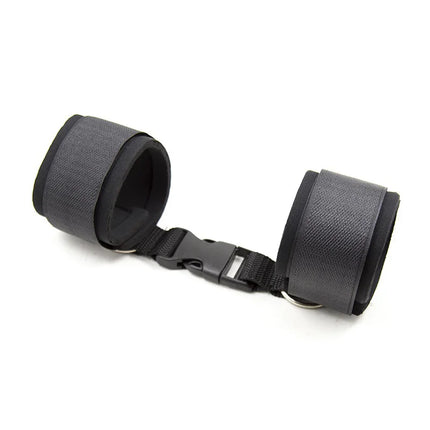 2PCS Sex Wrists & Ankle Cuffs Erotic Handcuff Adjustable Soft Hand Restraint Cuffs Couple Role Play Games Toys Sex Accessories