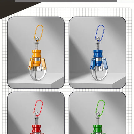 Doll Machine Grab-clip keychain Can Clip Simulated Mini Color Claw keychain Bag Pendant Accessories For Party Gifts New