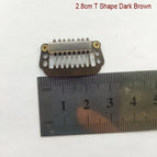2.8cm-T- dark brown