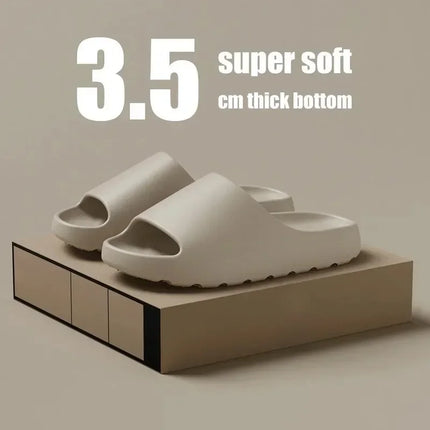 Hot sales Coconut Slippers Cloud Thick-soled Sandals Summer Fashion Soft Bottom Beach Men Slippers Women's Sandals  EVA Slides