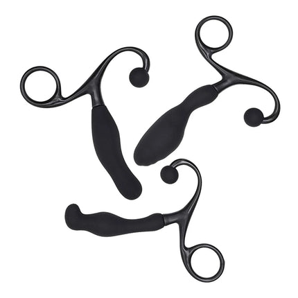 Silicone Anal Plugs Trainer Prostate Massage Butt Plugs Anal Sex Toys G-spot Clitoral Stimulation Anal Trainer Adult Products
