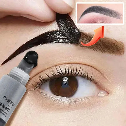 1Pc Eyebrow Gel Make Up Semi-permanent Waterproof Colors Sweat-proof Film Forming Dye Eyebrow Cream Tints Cosmetics Long-lasting