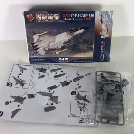 1Pcs 1/144 4D Assembly Airplane Mi24 Helicopter FC-1 J10 US Thunderbolt Fighter Reconnaissance Plane Transporter Military Toy
