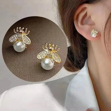 Korean Fashion Seven Star Zircon Earrings For Women Jewelry 2026 Trending New Luxury Women's Crystal Stars Stud Earrings Gifts