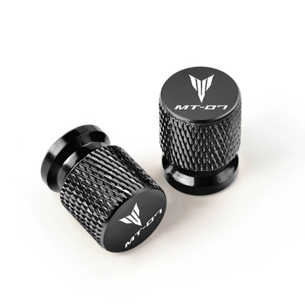 2PCS For YAMAHA MT-07 MT07 mt 07 all year 2017 2018 2019-2025 Motorcycle CNC Wheel Tire Valve Air Port stem caps Accessories
