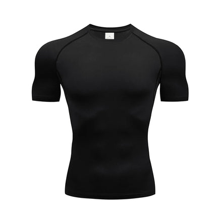 Men's T-Shirt Running Sport T Shirt Men Compression Top Tee Fitness Quick Dry Tight Training Gym Sport Running Shirts Men Jersey