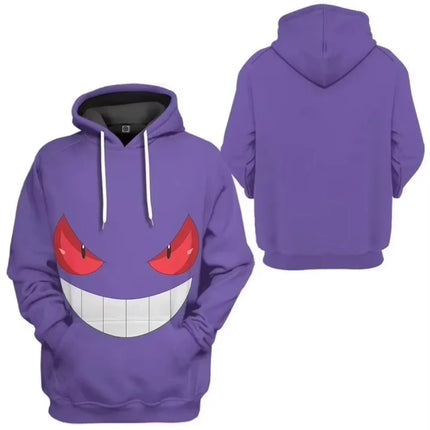 2023 New Fashion Children's Sweatshirt Cartoon Animation Hoodie 3D Print Street Pullover Long Sleeve Boys, Girls Hoodes