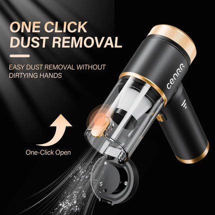 CENRR 985000PA Mini Powerful Wireless Car Vacuum Cleaner Strong Suction Portable Car Cleaner for Home Appliance Air Blower