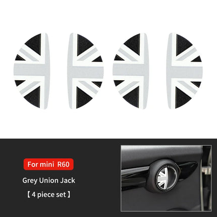 Car Door Handle Decoration Leather Sticker For Mini Cooper JCW F56 F60 F55 F54 R56 R60 R55 Countryman Car Interior Accessories