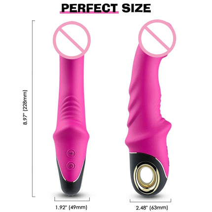 Sex Toys 9 Frequency Dildo Vibrator Silicone Penis Female Masturbator G-spot Vagina Stimulator Sex Machine Vibrator