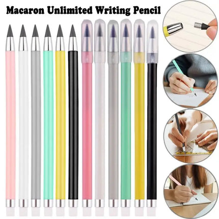 Eternal Pencil Erasable Unlimited Pencil Inkless Art Sketching Writing Hb Drawing Tools Cute Office Stationery Learning Supplies
