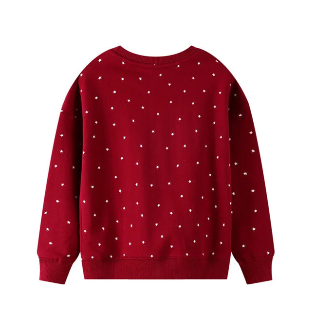 Jumping Meters New Arrival Autumn Winter Boys Girls Sweatshirts Animals Embroidery Cute Children's Clothing Long Sleeve Kids Top