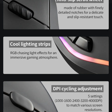 Lefon 2.4G Ergonomic Mouse Vertical Wireless Mouse Rechargeable Gaming Mice for PC Laptop MacOS Office F35C/F35B/F35 버티컬 마