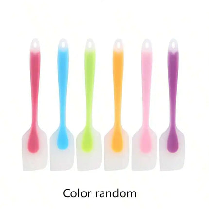 1/2/3/4/6pcs,Mini Silicone Spatula, High Temperature Resistant Cream Spatula, Mixing And Baking Tools, Kitchen Utensils