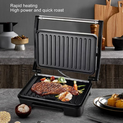 Panini Press Grill 850W Double Sided Heating Nonstick Breakfast Sandwich Maker For Kitchen
