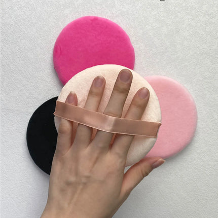 4pcs Add a large makeup sponge powder puff for soft face