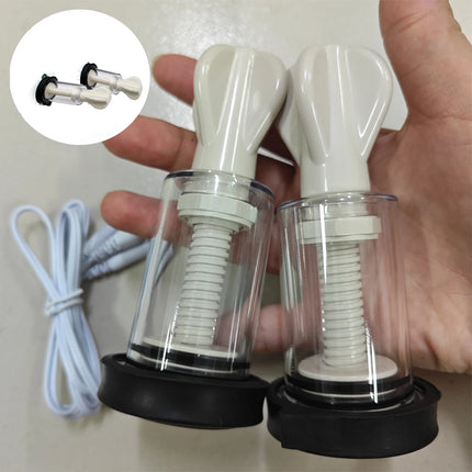 USB Charging Host SM Electric Shock Nipple Sucker Nipple Clamps Breast Massage Stimulator Clitoris Clips Adult Sex Toy For Women