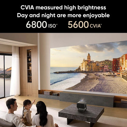 JMGO N5S Ultra Max 4K 120Hz Triple Laser Projector 5600 CVIA Brightness 10000:1 Native Contrast Zoom UHD Dolby Vision Gaming