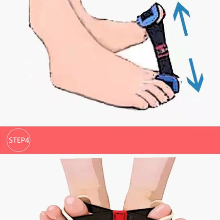 Hallux Valgus Corrector Belt Recovery Training Exerciser Strap Toe Separator Big Toe Stretcher Separator