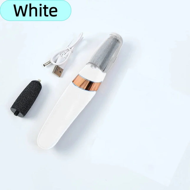 Portable Electric Foot Grinder USB Rechargeable Adjustable Speed Pedicure Tool Dead Skin Callus Remover for Foot Care