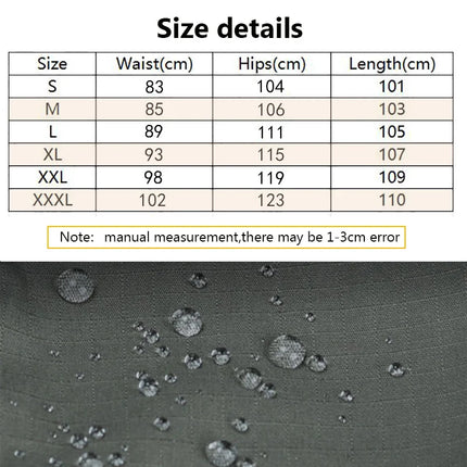 New Tactical Work Pants Men Outdoor Cargo Trousers Multi-pocket Waterproof Pant Autumn Spring Outdoor Workwear Hiking Trousers