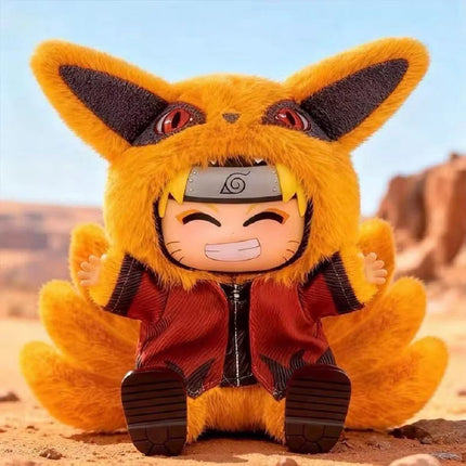 Original TOPTOY EAKI Naruto Cute Beast Party Series 2 Trendy Blind Box Toys Collectible Kawaii Plush Doll Hanging Ornament Gift