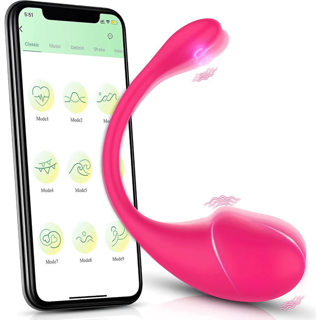 Female Wearable Dildo Vibrator APP Remote Control with 10 Vibration Modes G spot Clitoral Anal Panty Vibrator Sex Toys for Women