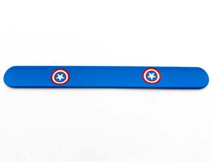 1 Pc Cartoon Silicone Wristband Super Hero Action Figures Theme Automatic Bending Fitting Kid Gift Toy