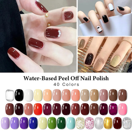 2/3pcs/set 15ml Water-Based Nail Polish Long Lasting Quick Drying No Need of Lamp to Cure Nail Supplies Vernis for Nail Manicure