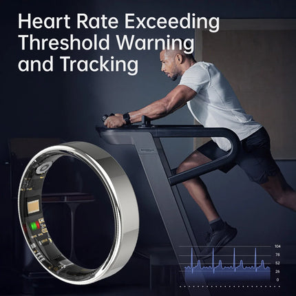 2026 Smart Ring Heart Rate Blood Pressure Monitor Health Ring 5ATM Waterproof Bluetooth Call  Men Women For Gifts