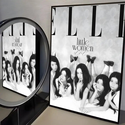 Kpop Band I-ILLIT Poster Trendy And Easy-to-Apply Wall Art Stickers For Home Decor And Dorm Room Walls