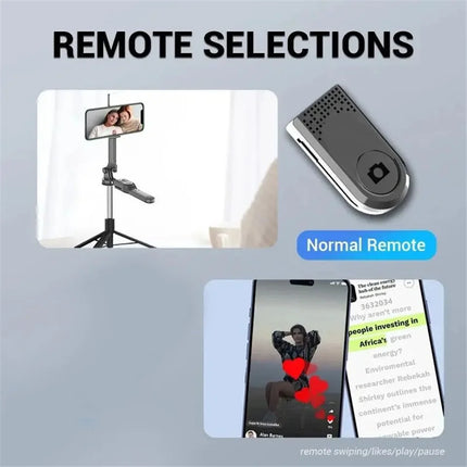 FGCLSY New Tripod for Smartphone Camera,Stand with Bluetooth shutter and light,Wireless Selfie Stick brackets with Phone Holder