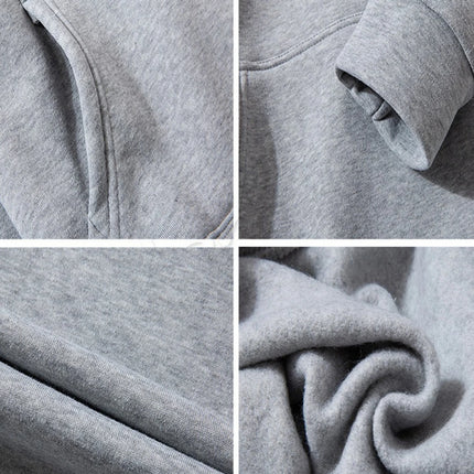 Autumn Hoodies for Men A Cross-shaped Design on The Back Print Hooded Long Sleeve Pullover Daily Casual Sport Tops Men's Clothes