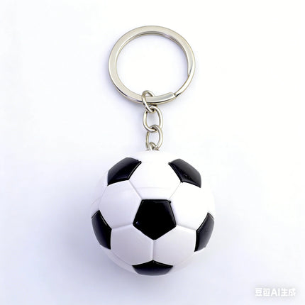 Mini Soccer Ball Keychain 3d Football Keyring for Men Women Sports Fans Bag Charm Car Key Accessory Gift 2026 New Arrival