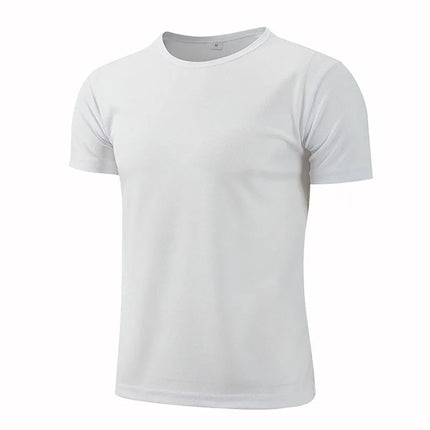 Men's Running Compression Tshirts Quick Dry Soccer Jersey Fitness Tight Sportswear Gym Sport Short Sleeve Shirt Breathable