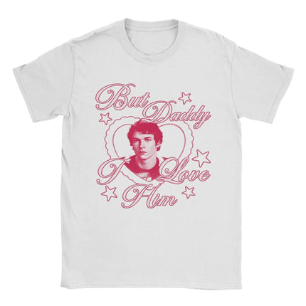 Heated Rivalry Ilya Rozanov But Daddy I Love Him T Shirt Men's Pure Cotton Vintage T-Shirts Crew Neck Tees Short Sleeve Clothing