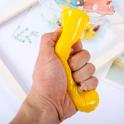 5pcs Inflatable Hammer with Bell Cute Cartoon Blowing Party Supplies Inflatable Toys Swimming Pool Baby Toys Children's Toys