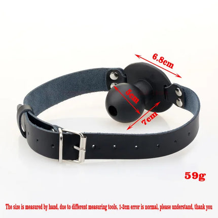 Silicone Realistic Pocket Pussy Vagina Adult Masturbator Mouth Gag Leather Strapson Gags Bdsm Bondage Sex Toys For Adults 18+