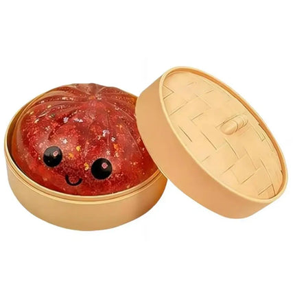 New Squishy Dumpling Toy Squeeze Toy Stress Relief Ornament Food Shape Slow Rebound Squishy Fidget Fun Gifts 2026