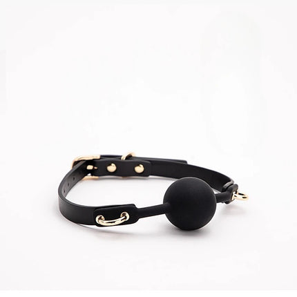Black Silicone Mouth Gag Ball Adjustable Belt Mouth Sex Toys For Adult SM Games Sexy Shop Erotic Accessories Flirting toys ﻿