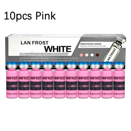 Korea 10 vials 5ml BB Cream Glow Ampoule Essence Kit Semi-permanent Niacinamide Whitening Foundation Concealer Cream Skin Care