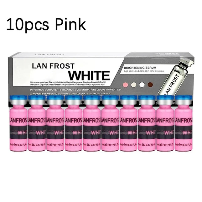 Korea 10 vials 5ml BB Cream Glow Ampoule Essence Kit Semi-permanent Niacinamide Whitening Foundation Concealer Cream Skin Care