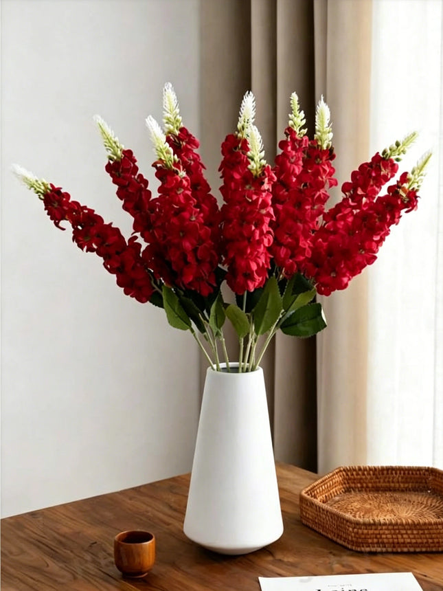 5pcs Artificial Flowers Hyacinth Rattan Home Living Room Wedding Celebration Outdoor Garden Wall Gift Box Decor DIY Accessories