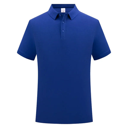 Custom Logo Summer Business Polo Shirt 100% Cotton High Quality Collar Short Sleeve Embroidery Design Printing Pattern
